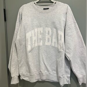 The Bar Varsity Sweatshirt Size XL